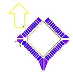 OFP和PLCC型集成塊如采用紅膠工藝過(guò)波峰,需采用斜角45度方式擺放，且每邊的最后一個(gè)引腳均需添加盜錫焊盤(pán)