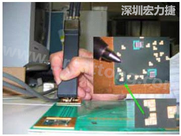 圖11：高頻寬差分TDR探棒進(jìn)行精密的TDR探測