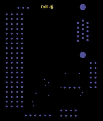 產(chǎn)生Drill File及 Map File 的Gerber 檔案，此會(huì)產(chǎn)生描述此PCB所用到的鉆孔的孔徑尺寸及鉆孔的座標(biāo)資訊。