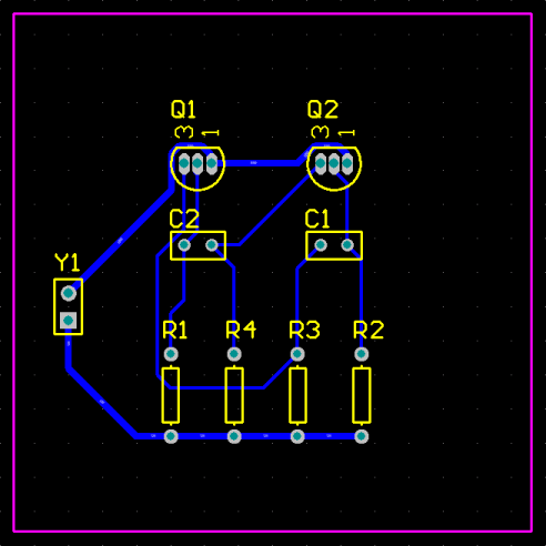 圖27 Push or Hug & Push模式仍然無法完成布線，會(huì)立即出現(xiàn)提示